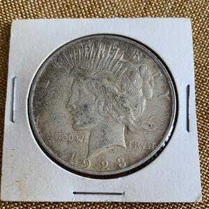 1923 Silver Peace Dollar Coin